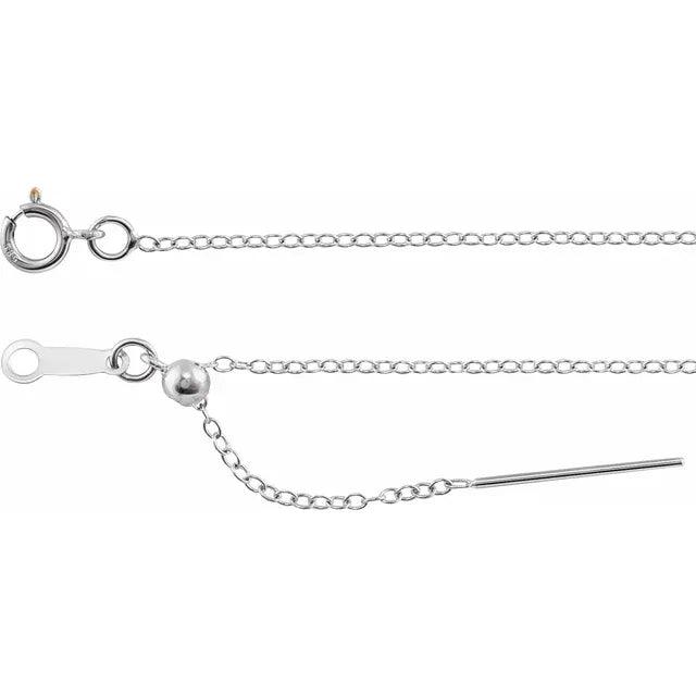 Adjustable Cable Chain Bracelet 1.1mm - Jimmy Leon Fine Jewelry