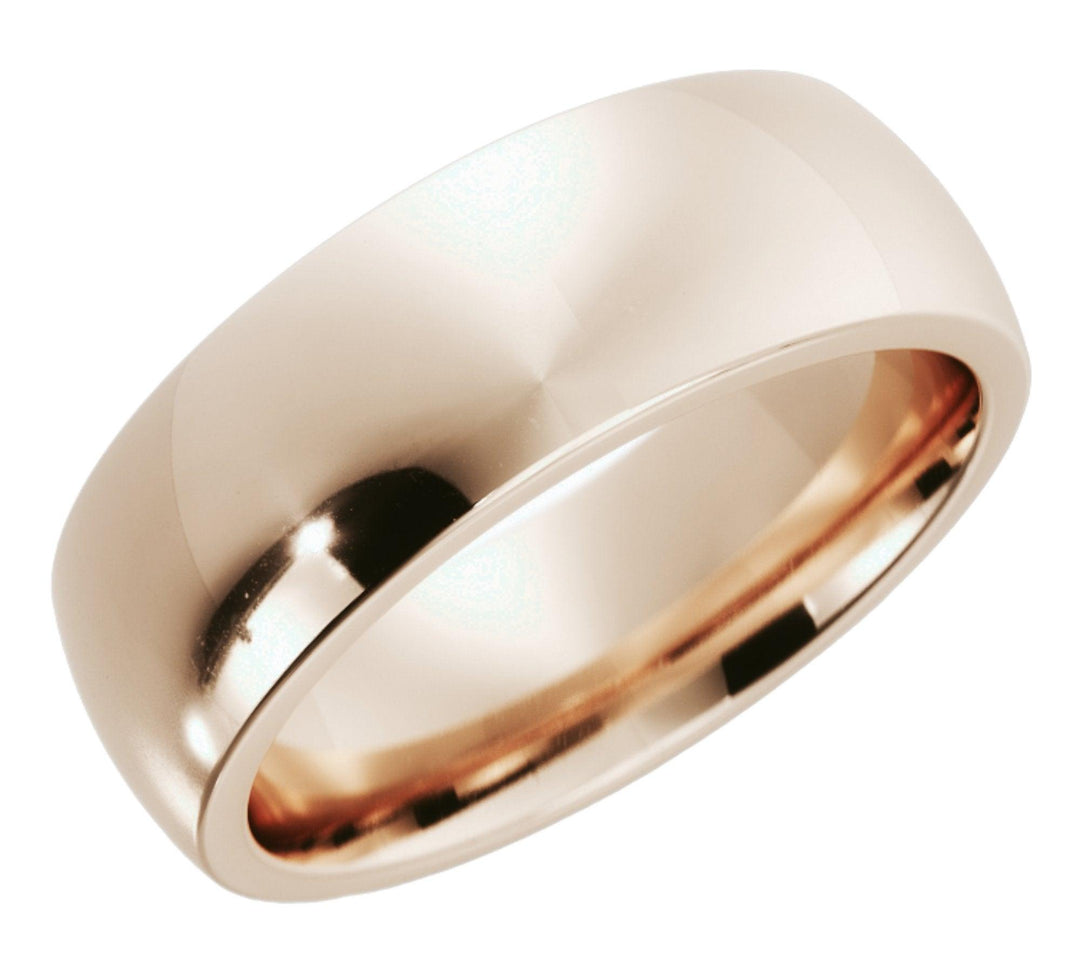 Sleek Sophistication: Polished 5mm Lightweight Wedding Ring - Jimmy Leon Fine Jewelry