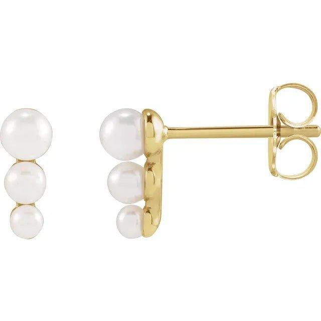 White Water Pearl Earring - Jimmy Leon Fine Jewelry